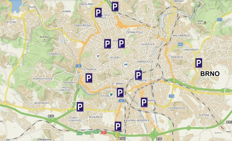 Od dopravních komplikací pomohou především záchytná parkoviště